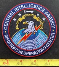 CIA Information Operation Center Embroidered Iron On Patch picture