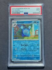 PSA 9 POLIWHIRL 061/165 - SCARLET & VIOLET 151 REVERSE HOLO ENGLISH - MINT picture