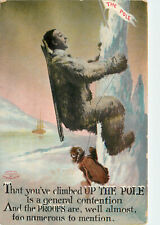B B London Polar Exploration Postcard E363 Climbing the North Pole picture