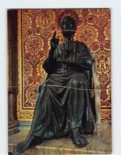 Postcard - Statue of St. Peter, St. Peter's Basilica, Vatican City, Vatican City picture