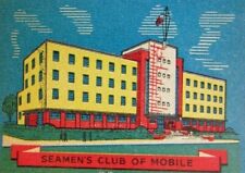 PERFECT 36: SEAMEN'S CLUB OF MOBILE (MOBILE, ALABAMA) (c1940s) -G16 picture