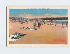 Postcard Old Silver Beach, West Falmouth, Massachusetts picture