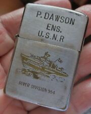 Vintage Vietnam 1968 Zippo - 2-Sided - Brown Water Navy - PBR Graphics picture