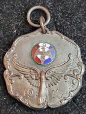 Vintage FOE Fraternal Order Eagle Enamel Atlantic City 220 Yd Dash 1911 Medal picture