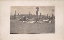 RPPC Lancaster SC YMCA Military Army Base Tents Soldiers Photo Vtg Postcard C51 picture