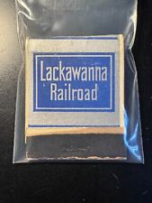 MATCHBOOK - LACKAWANNA RAILROAD - THE GREAT LAKES AND THE SEA - UNSTRUCK picture