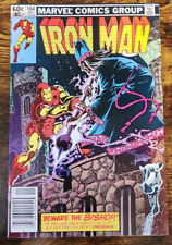 IRON MAN #164 Marvel Comics 1982 NEWSSTAND (9.2) Near Mint- picture