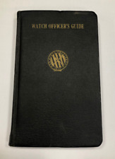 Navy Watch Officers Guide Military Captain Russell Wilson 1935 L@@K picture