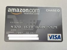 Amazon Rewards Visa Credit Card▪️Collectible Only▪️Expired in 2011▪️Chase Bank picture