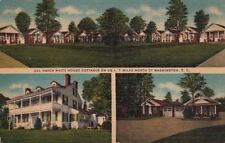 Postcard Del Haven White House Cottages Washington DC picture