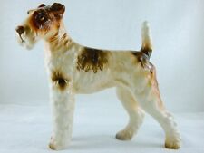 DOG FIGURINE WIRED HAIR TERRIER VINTAGE JAPAN picture