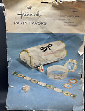 Vintage Unique Hallmark Party Favors 1940’s- 1950's. Fabulous Preowned. picture