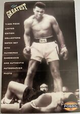 Vintage 1993 Advertising Postcard Muhammad Ali Fossil Watch Carson Pirie Scott picture