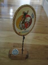 Big Wonderful Wyoming  Barbed Wire Show 20th Trophy 1971-1991 picture