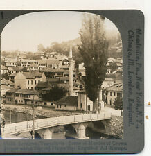 Sarajevo Jugoslavia Scene of Murder of Crown Prince Keystone Stereoview c1915 picture