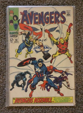 Avengers Comic Issue 58 1968 7.0 Grade + picture