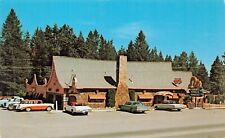 Columbia Falls Frenchy's Chinese Gardens Whitefish MT Montana Vtg Postcard B35 picture