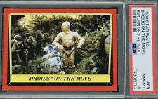 Lucas 1983 Topps Star Wars Return of The Jedi #69 Droids PSA 8 Disney+ picture