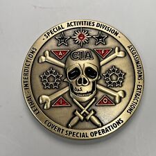 CIA Covert Special Ops Paramilitary Ops Clandestine Service ChallengeCoin picture