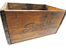 Vintage Wooden Soda Crate Refreshing Squirt Soda. Youngstown Ohio. picture