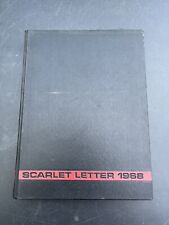 Vintage Yearbook Annual Rutgers College The Scarlet Letter 1968 picture