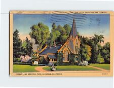 Postcard Little Church of the Flowers Glendale California USA picture