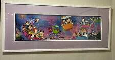 Hannah Barbera “Theme Park” Animation Cel Signed Limited /400 Flinstones Jetsons picture