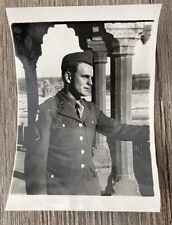 U.S. Soldier Military Man In Uniform Vintage Photo picture