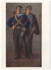 1962 They stormed the Winter Palace Sailors Revolution ART OLD Russian Postcard picture