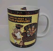 Mary Engelbreit Coffee Mug  Life is Just a Chair of Bowlies Tea Hot Cocoa Cup picture