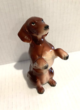 Vintage Dachshund Dog Figurine Doxie Wiener Dog Mothers Day Gift  picture