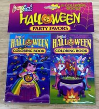 New Vintage Lisa Frank Halloween Party Favors 8 Coloring Book picture