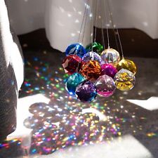 Set of 2 - Crystalsuncatcher 30mm Feng Shui Decorating Crystal Ball Prism 12pcs picture