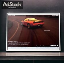 90's Authentic Official Vintage ACURA NSX Ad Poster, Shift Knob NA1 body kit V6 picture