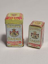 Antique Droste's Cacao Holland Miniature Chocolate Tin & Paper Box picture