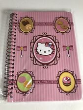 Sanrio Hello Kitty Sweet French Treats Mini Spiral Notebook 2008 35 Sheets NEW picture