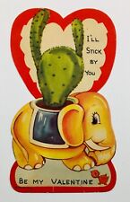Vintage Valentine Card I'll Stick By You picture