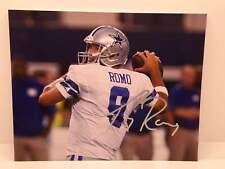 Tony Romo Cowboys Signed Autographed Photo Authentic 8x10 picture
