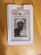2001 Topps Enduring Freedom Osama Bin Laden RC Card PSA 10 Gem Mint #19 picture
