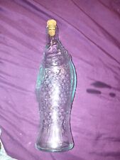 HOME DECOR Vintage Italian Glass Fish Bottle Wine Decanter picture