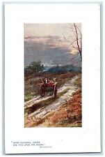c1910 Horse Carriage Wordsworth Unposted Antique Oilette Tuck Art Postcard picture