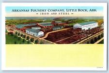 c1940's Arkansas Foundry Company Iron & Steel Little Rock Arkansas AR Postcard picture