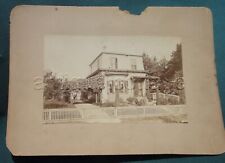 1882 antique PHOTOGRAPH cambridgeport ma HYDE PARK HOUSE picture