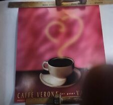 Vintage Starbucks Poster 1995 Caffe Verona for your Valentine  picture