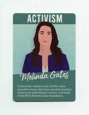 #TN25855 MELINDA GATES Female Heroes Game Trade Card picture