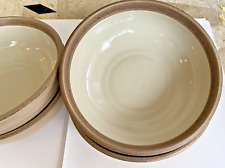 Noritake Madera Ivory Set of 4 Cereal Soup Coupe Bowl 6.5