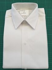 MAN'S RAF ROYAL NAVY RM OFFICERS WHITE MARCELLA FRONT DRESS SHIRT - Sizes , NEW picture
