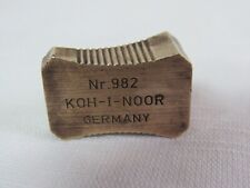 Vintage  KOH-I-NOOR BRASS Pencil Sharpener  - No 982 Made In Germany picture