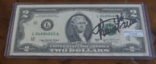 Ronald Wayne signed autographed $2 dollar bill co-founder Apple Computer Company picture