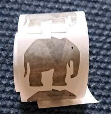 Vintage 80’s Mrs. Grossman’s Sticker Strip - ELEPHANTS - picture
